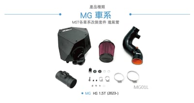 免運 免工資 MG01L MST進氣系統3